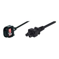 Tecline 35902 GB 1.8 m Koppler C5 schwarz Kabel Elektrische – Cables elektrischen (1,8 m, männlich/weiblich, Koppler C5, 250, 2.5, schwarz) von Tecline