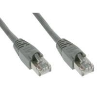 Tecline 71402 2 m Cat6 a S/FTP (STP) grau Netzwerk-Kabel – Netzwerk-Kabel (2 m, CAT6 A, RJ-45, RJ-45, S/FTP (STP), männlich/männlich) von Tecline