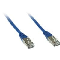 Tecline 71507B Category 6 Ethernet Kabel mit schmalem Knickschutz (7,5 m) blau von Tecline