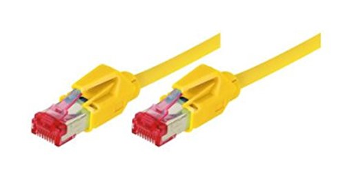 Tecline Category 6A Ethernet Kabel (0,5 m) gelb von Tecline