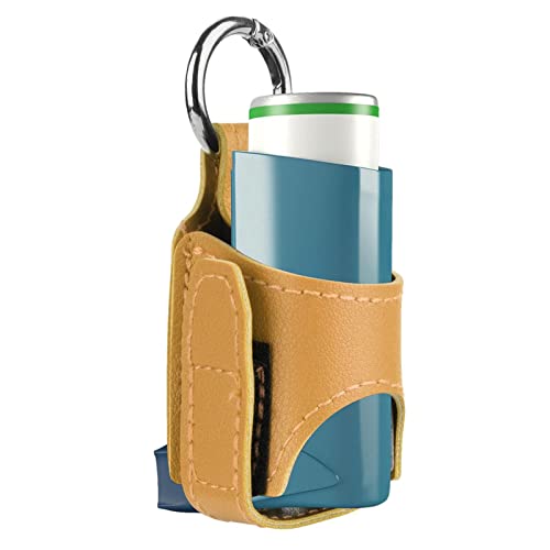 Teksome Inhalator-Aufbewahrungsbox – Inhalator-Abstandshalter mit Metallschnalle – leichte und schützende Schale, ideal für den täglichen Gebrauch, Reisen und Schule von Teksome
