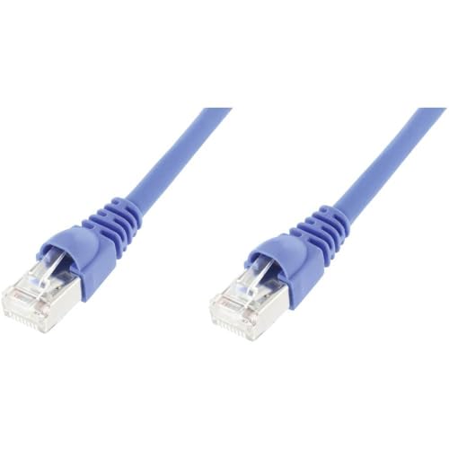 Telegärtner Patch-Kabel (Cat. 7, F-STP LSZH 10 m) blau von TELEGARTNER