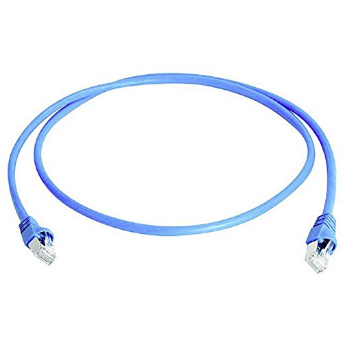 Telegärtner Patch-Kabel (Cat. 7, F-STP LSZH 2 m) blau, 4018359286538 von TELEGARTNER