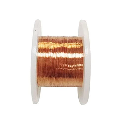 Temhyu Shuxiang-Lötdraht Isolierter Jumper-Kabel-Kupferlötkabel, 0,01 mm / 0,02 mm, PCB-Reparatur, Schweißgerät-Werkzeug Gute Korrosionsbeständigkeit (Diameter : 0.01mm) von Temhyu