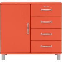 Tenzo Malibu Schrank Metall/Holzwerkstoff 98x41x92 cm von Tenzo