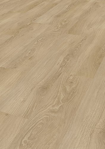 TEPCOR® Vinylboden Klick RIGID (Schlosseiche) | Premium Vinylbodenbelag mit Klicksystem | 4,5 mm Stark - 0,30 mm Nutzschicht | 1 Paket - 2,61 m² | Wasserfest | Holzoptik von Tepcor