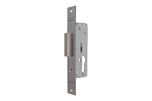 tesa 4211 – Zylinderschloss monopunto ohne Zylinder: 25 mm Edelstahl von Tesa Assa Abloy