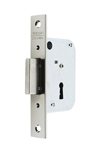 tesa Assa Abloy Wurstfüller 200330hn Riegelschloss, für Türen aus Holz, vernickelt, 30 mm von Tesa Assa Abloy