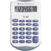 TEXAS INSTRUMENTS TI-501 Taschenrechner weiß von Texas Instruments