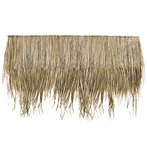 Thaiboo Palmdach Paneele Palmschindel Palmenblätter | Nachhaltiges Naturmaterial | Wetterfest Regendicht und Langlebig | Innen- und Außenbereich | ca. 145 cm x 80 cm | 4 Stück von Thaiboo