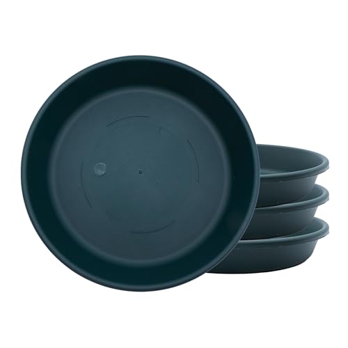 The HC Companies SLI10000B91T032LREFY Klassischer runder Untersetzer aus Kunststoff, 25,4 cm, 4 Stück, immergrün The HC Companies SLI10000B91T032LREFY Klassischer runder Untersetzer aus Kunststoff, 25,4 cm, 4 Stück, immergrün von The HC Companies