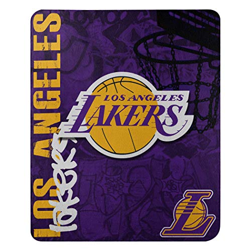 The Northwest Company NBA Golden State Warriors Bedruckte Fleecedecke, Unisex Damen Jungen Mädchen Herren, 1NBA/03101/0013/AMZ, violett, 50" x 60" von Northwest