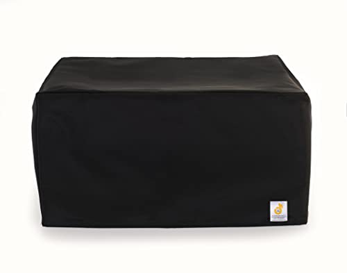 The Perfect Dust Cover LLC Staubschutzhülle, antistatisch, für EcoTank ET-2700 All-in-One SuperTank-Drucker, schwarzes Nylon, wasserdichte Abdeckung, Maße: 37,2 x 34,3 x 18,8 cm (B x T x H) von PERFECT DUST COVER