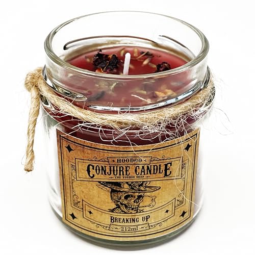 Conjure Candle Breaking Up - Magische Voodoo Kerze - Abbruch - Scheidung und Trennung herbeiführen von The Voodoo Shop