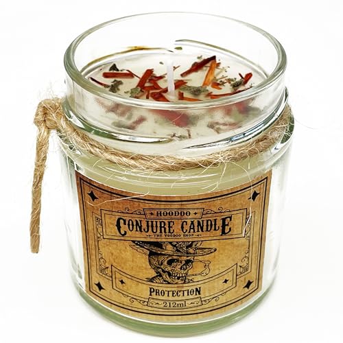 Conjure Candle Protection - Magische Voodoo Kerze - Schutz - Schutzzauber vor schlechten Einflüssen von The Voodoo Shop