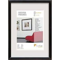 Kunststoff Bilderrahmen Design Frames schwarz, 50 x 60 cm Kunststoffrahmen von The Wall