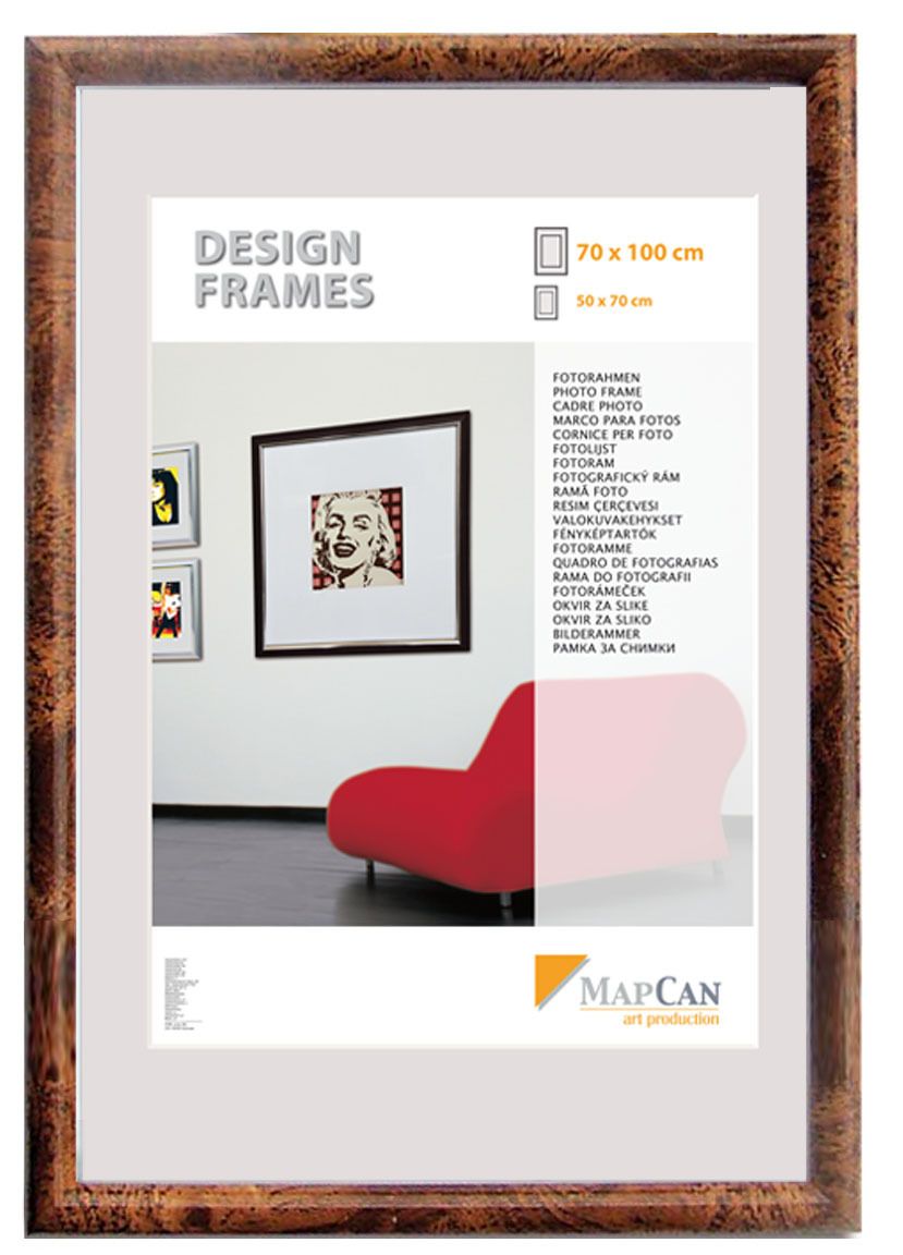 Kunststoff Bilderrahmen Design Frames wurzelholz, 18 x 24 cm von The Wall