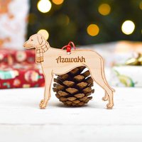 Personalisierte Azawakh Hundedekoration - Detailliert von TheCraftyGiraffeEtsy