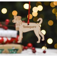 Personalisierte Bodeguero-Hundedekoration - Detailliert von TheCraftyGiraffeEtsy