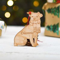 Personalisierte Chiweenie-Hundedekoration - Detailliert von TheCraftyGiraffeEtsy