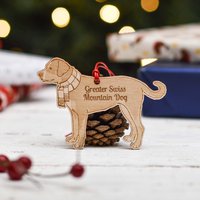 Personalisierte Dekoration Für Den Großen Schweizer Sennenhund - Detailliert von TheCraftyGiraffeEtsy