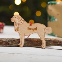 Personalisierte Kangal Hundedekoration - Detailliert von TheCraftyGiraffeEtsy