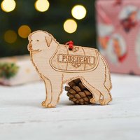 Personalisierte Pyrenäen Sennenhund Dekoration - Detailliert von TheCraftyGiraffeEtsy