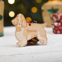 Personalisierte Spaniel Hundedekoration - Detailliert von TheCraftyGiraffeEtsy