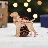 Personalisierte Deutsch Kurzhaar Hunde Dekoration - Detailliert von TheCraftyGiraffeEtsy