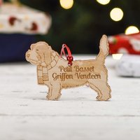 Personalisierte Petit Basset Griffon Vendeen Hundedekoration - Detailliert von TheCraftyGiraffeEtsy