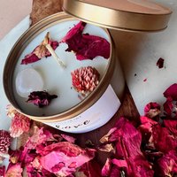 Intention Kerze Für Love | Kristallinfundierte Manifestation Selbstgemachte Kerzen von TheMoonHeart