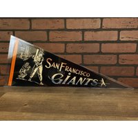 1950Er Jahre San Francisco Giants Mlb Großer Vintage Wimpel von TheSportsAlternative