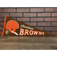 1960Er Jahre Cleveland Browns Nfl Large Vintage Wimpelkette von TheSportsAlternative