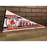 1980Er Jahre Boston Red Sox Mlb Vintage Wimpelkette von TheSportsAlternative