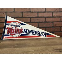 1980Er Minnesota Twins Große Vintage Wimpelkette von TheSportsAlternative