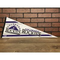 1990Er Jahre Colorado Rockies Mlb Große Vintage Wimpelkette von TheSportsAlternative