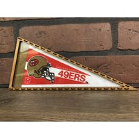 Gerahmte 1990's San Francisco 49Ers Nfl Vintage Mini Wimpel von TheSportsAlternative