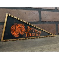 Gerahmter 1960Er Jahre Detroit Tigers Mlb Vintage Mini Wimpel von TheSportsAlternative