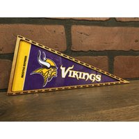 Gerahmter Minnesota Vikings Nfl Mini Wikinger von TheSportsAlternative