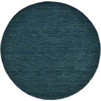 THEKO Wollteppich "Gabbeh Uni, Handweb Teppich, meliert, reine Wolle, handgewebt", rund, 14 mm Höhe, Wohnzimmer, Esszimmer, Schlafzimmer, auch als Läufer oder rechteckig THEKO Wollteppich "Gabbeh Uni, Handweb Teppich, meliert, reine Wolle, handgewebt", rund, 14 mm Höhe, Wohnzimmer, Esszimmer, Schlafzimmer, auch als Läufer oder rechteckig von Theko