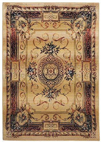 Theko Gabiro 856 Klassischer Orientteppich strapazierfähig und sehr robust in der Farbe Beige, Maße: 200cm x 285cm, 300034 Theko Gabiro 856 Klassischer Orientteppich strapazierfähig und sehr robust in der Farbe Beige, Maße: 200cm x 285cm, 300034 von Theko