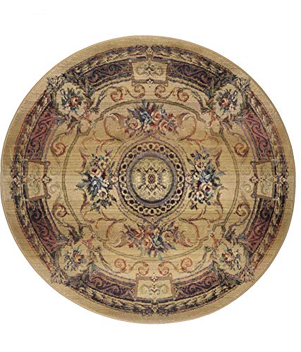 Theko Classic Gabiro Klassischer Orientteppich strapazierfähig und sehr robust in der Farbe Beige-Gold, Maße: 300cm x 300cm, 417780 Theko Classic Gabiro Klassischer Orientteppich strapazierfähig und sehr robust in der Farbe Beige-Gold, Maße: 300cm x 300cm, 417780 von Theko