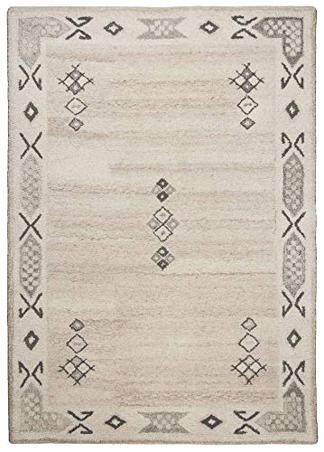 Theko Sona-Lux Berber Teppich 100% Schurwolle Muster meliert Theko Sona-Lux Berber Teppich 100% Schurwolle Muster meliert von Theko