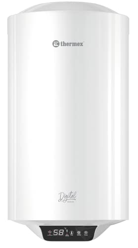 Thermex Digital 30, 50, 80-V, senkrecht WiFi Warmwasserspeicher, 230 V, Weiß von Thermex