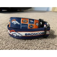 Denver Broncos Halsband. Orange Und Blau, Football, Teams, Broncos, Nfl von Threads4Pups