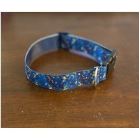 Reflektierendes, Sternenklares Hundehalsband von Threads4Pups