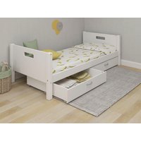 Thuka Einzelbett, Thuka Nordic produziert bei Flexa, incl Rollrost von Thuka