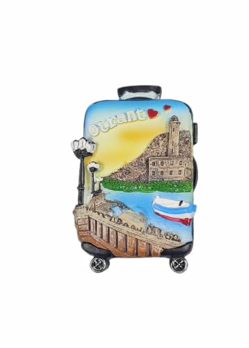 Otranto Italien Kühlschrankmagnet Reise-Souvenir Magnetaufkleber 3D-Dekoration handbemalt Bastelkollektion von Tianfulai