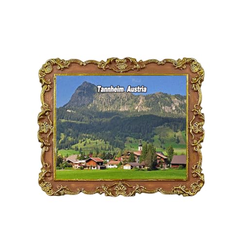 Tannheim Tirol Österreich Kühlschrankmagnet 3D Reise Souvenir Kühlschrank Dekoration Magnetaufkleber Basteln Kollektion von Tianfulai