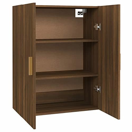 Tidyard Hängeschrank Lagerschrank Wandschrank Schwebeschrank Hochschrank Wandhängeschrank Hängeoberschrank Küchenschrank Badschrank Aufbewahrungsschrank Bücherschrank Holzwerkstoff von Tidyard